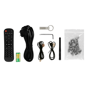 Components supplied with the digital screen