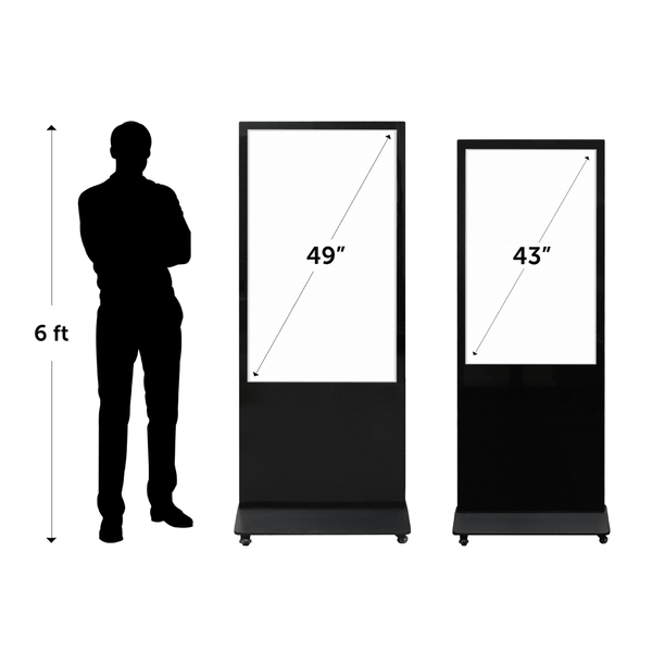 Touchscreen Digital Display Totem